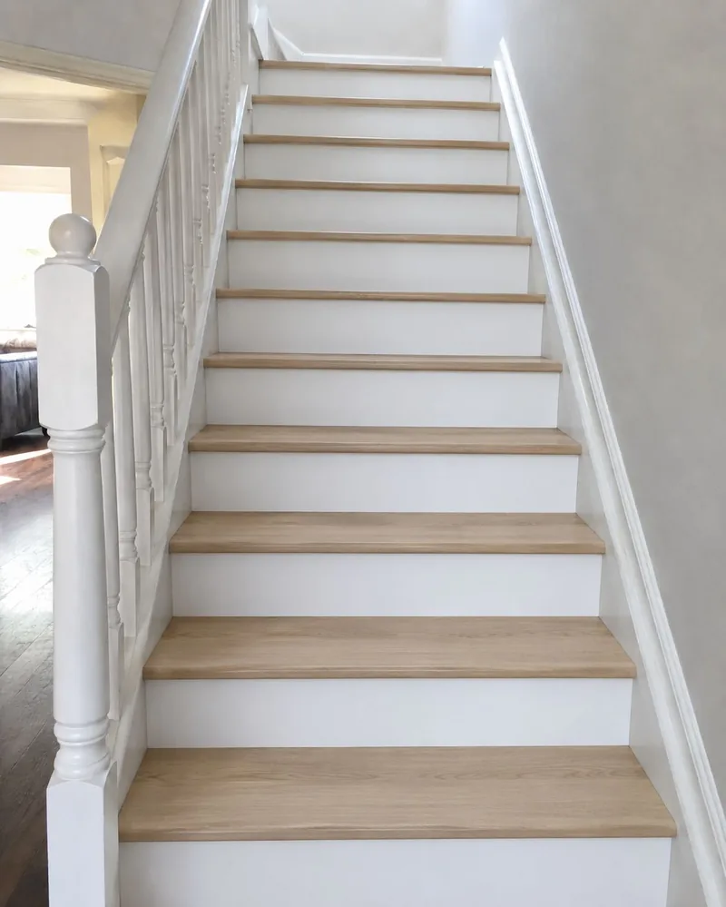 LVP stair remodel